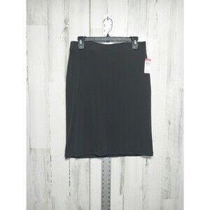 Jaclyn Smith Women's Small Black Stretch Pencil Skirt